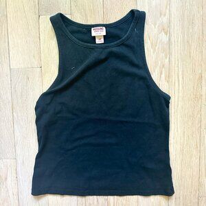 Mossimo Black Knit Tank Top